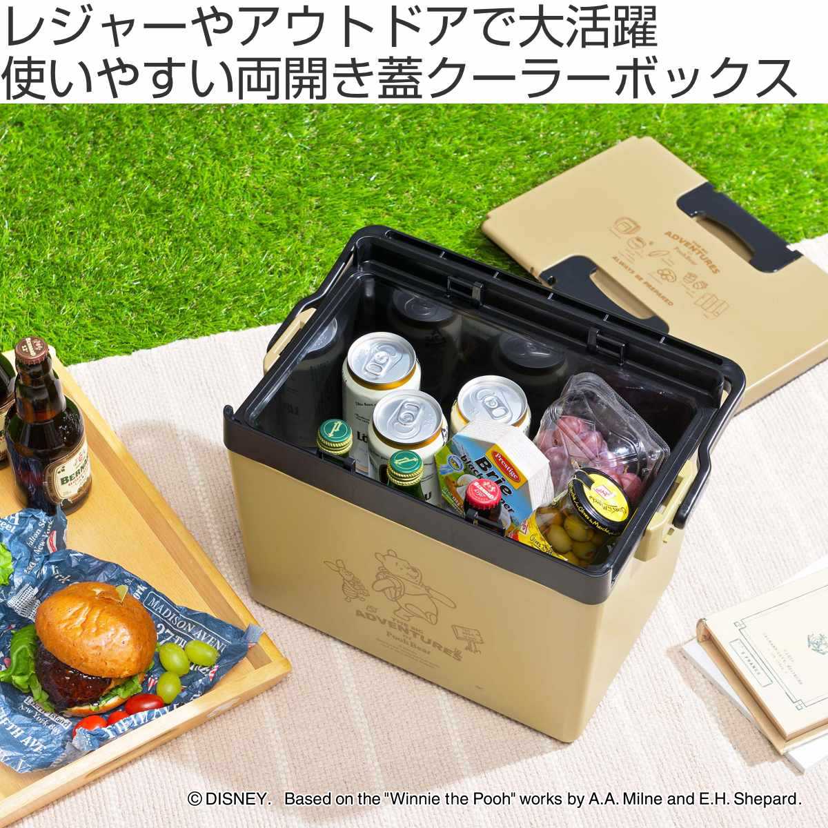 SANKA クーラーボックス 12L ディズニークールボックス2 ミッキー プー