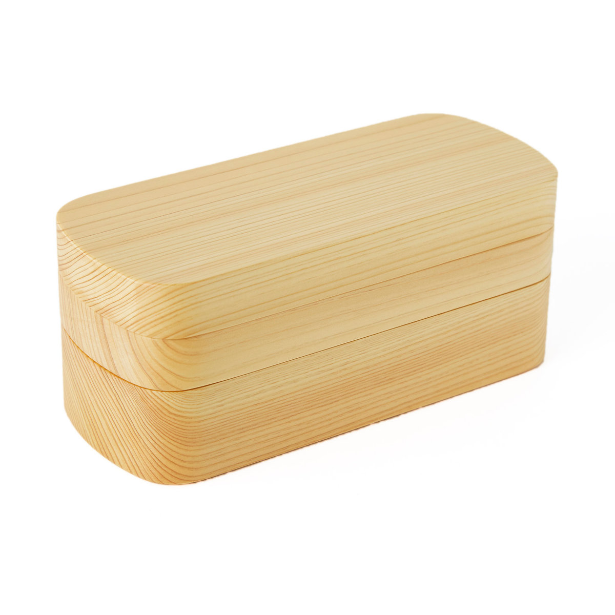くり抜き弁当箱 2段 900ml 紀州桧弁当箱 type 42 ナチュラル （ 弁当 食洗機対応 天然木 紀州桧 二段 おしゃれ 仕切り付き 日本製 ）_19