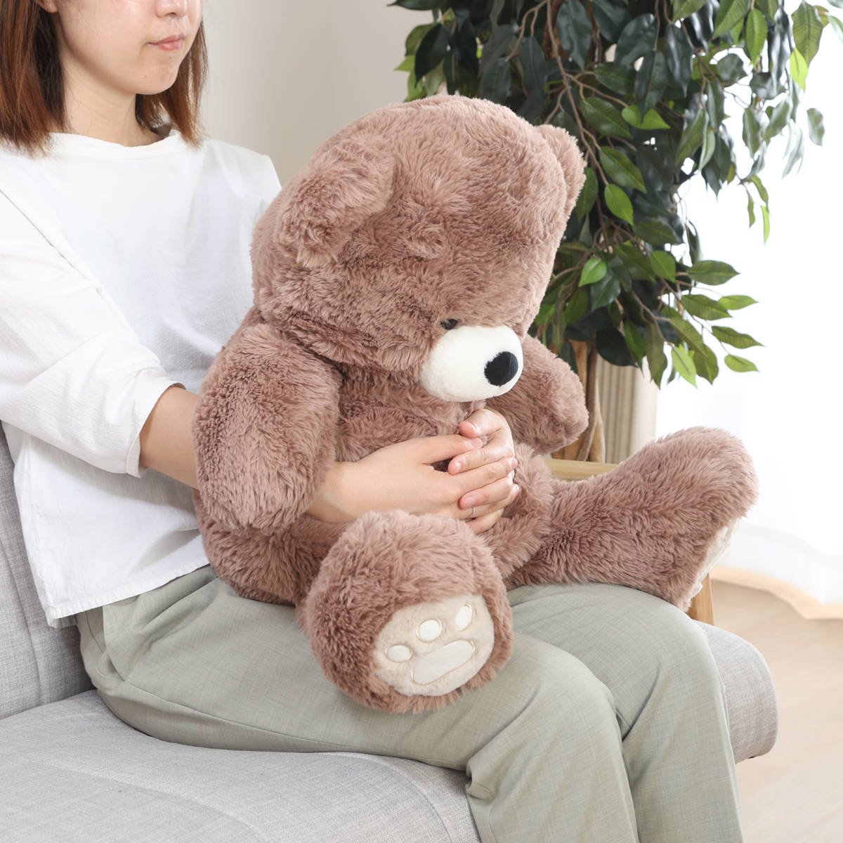 不二貿易（Fuji Boeki） ぬいぐるみ くま 50cm （ ヌイグルミ クマ