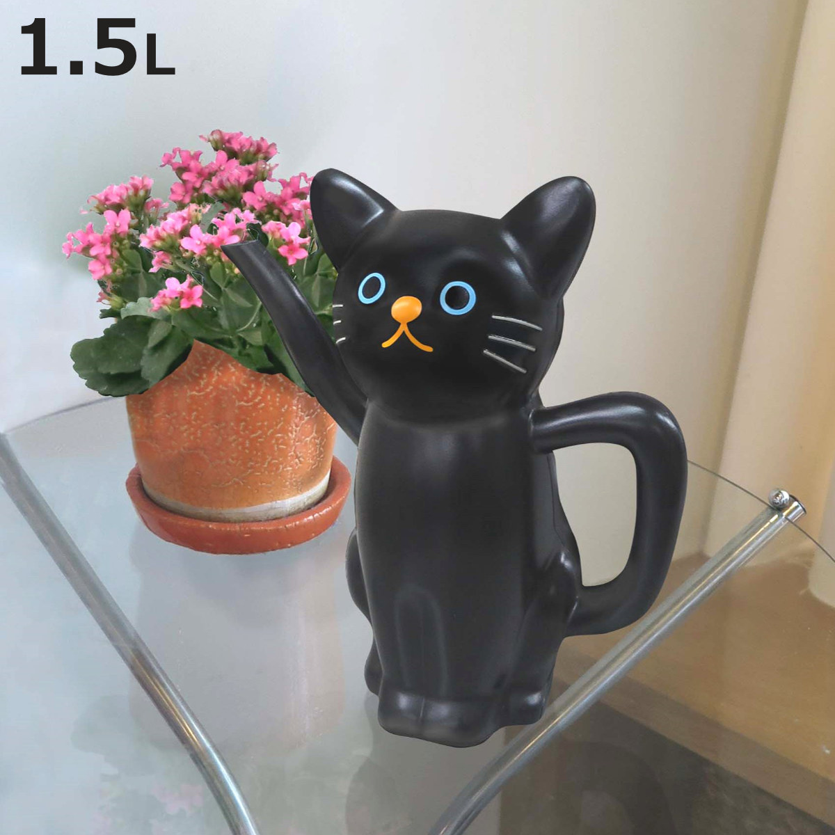 猫水注　猫コレクション　水注　SEVEN CORPORETION ビンテージ 三金商事 ジョーロ ねこのジョウロ （ ジョウロ じょうろ 如雨露 水