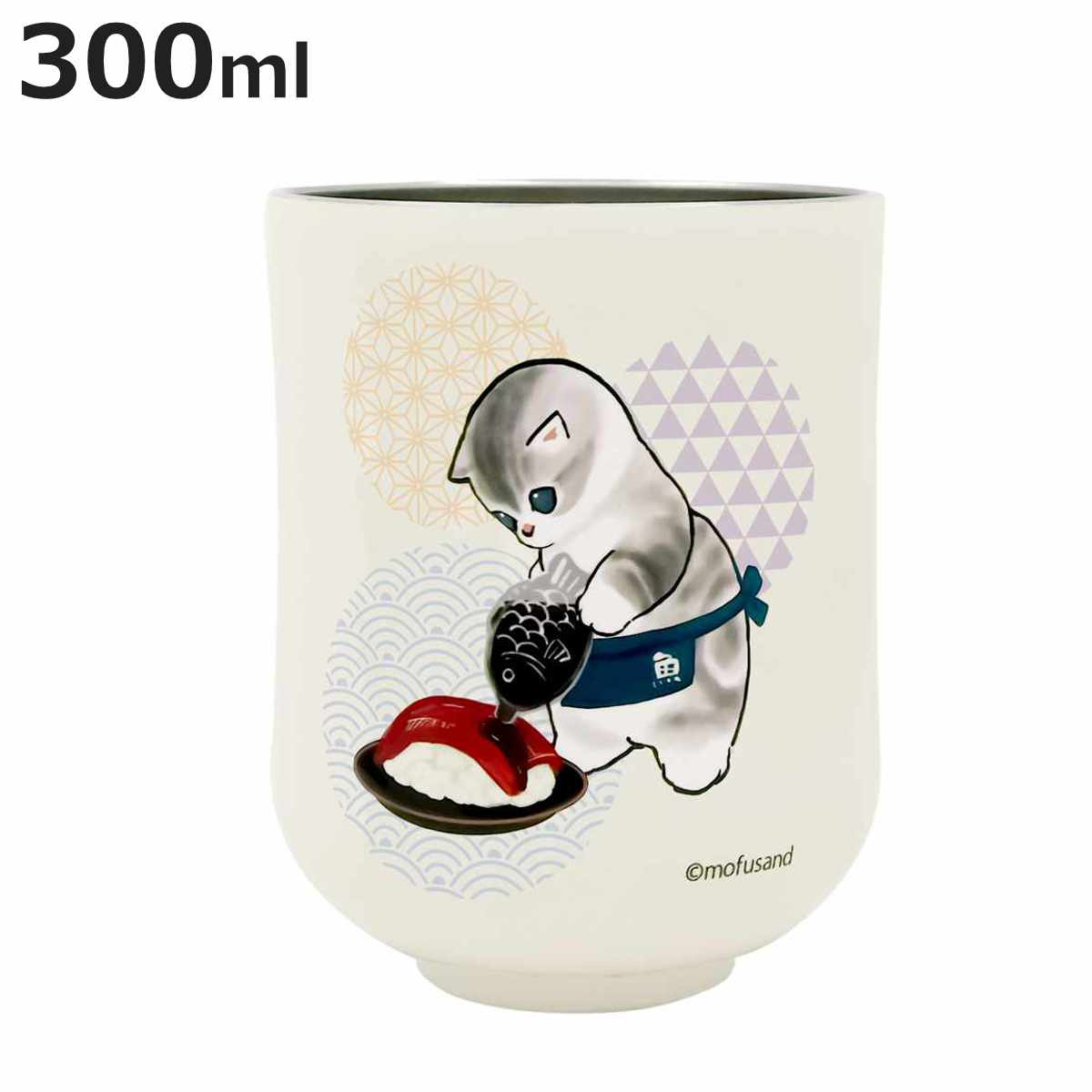 ���ۂ� 300ml mofusand �^���d ��̂� ������ �i ���t�T���h �ۉ� �ۗ� �^���d�\�� �R�b�v �^���u���[ �X�e�����X ���� �j