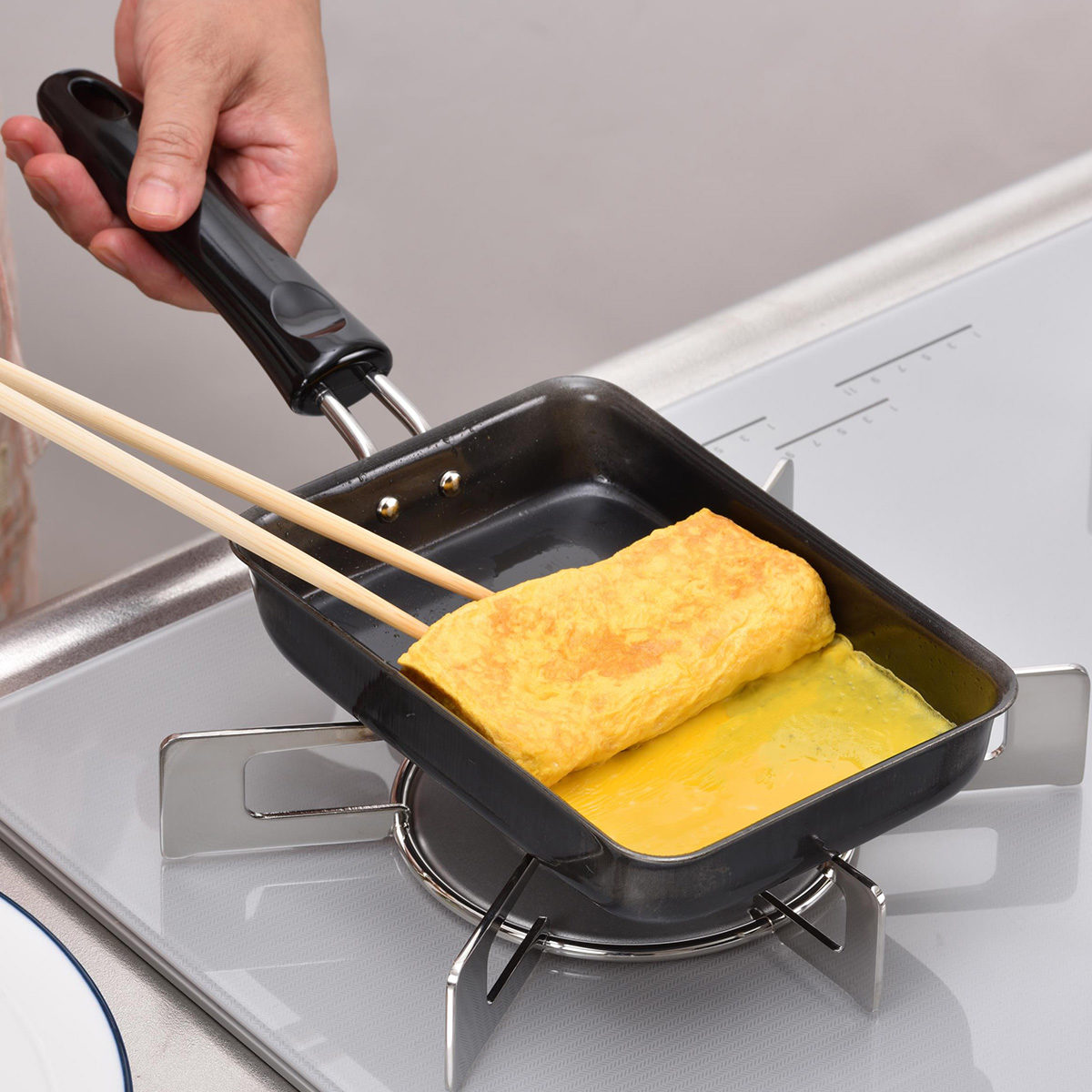 卵焼き器 IH対応 鉄製 燕三条 2個でぴった...の詳細画像2