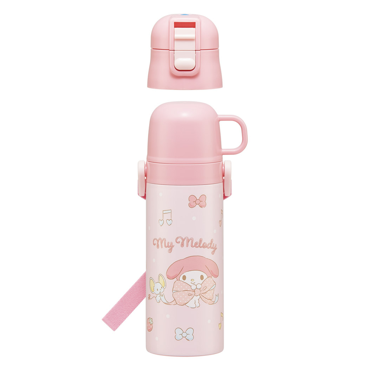 スケーター 水筒 470ml 430ml 超軽量2WAYステンレスボトル MMビックリ