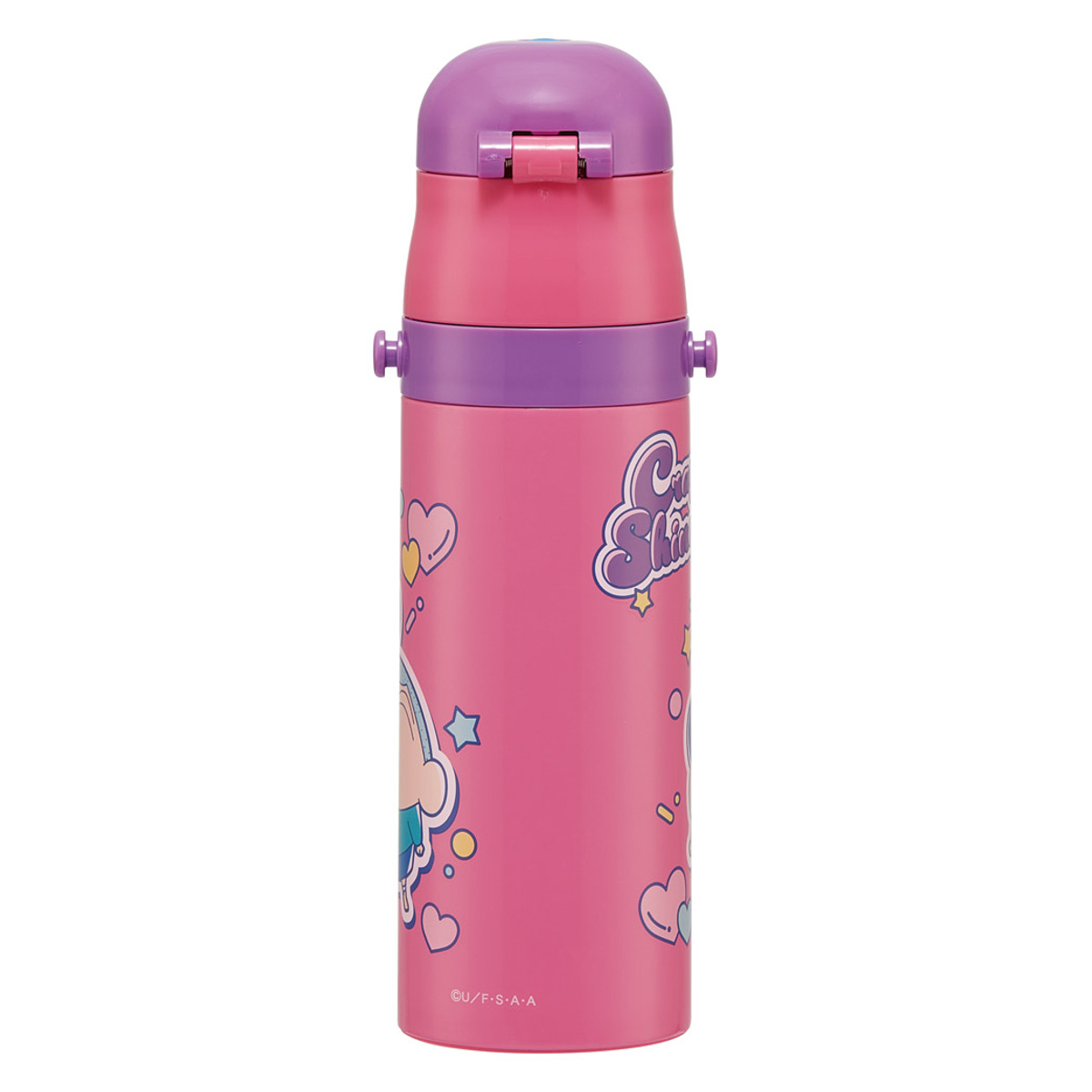 スケーター 水筒 470ml 超軽量ダイレクトボトル クレしん25