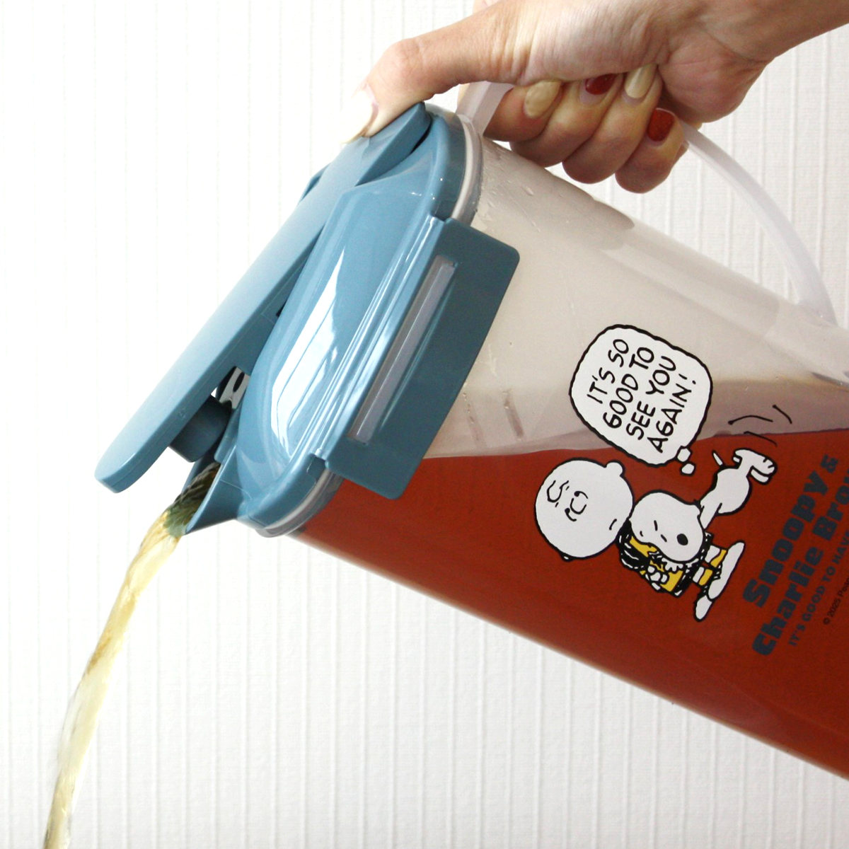 冷水筒 2L スヌーピー フェローズワンプッシ...の詳細画像1