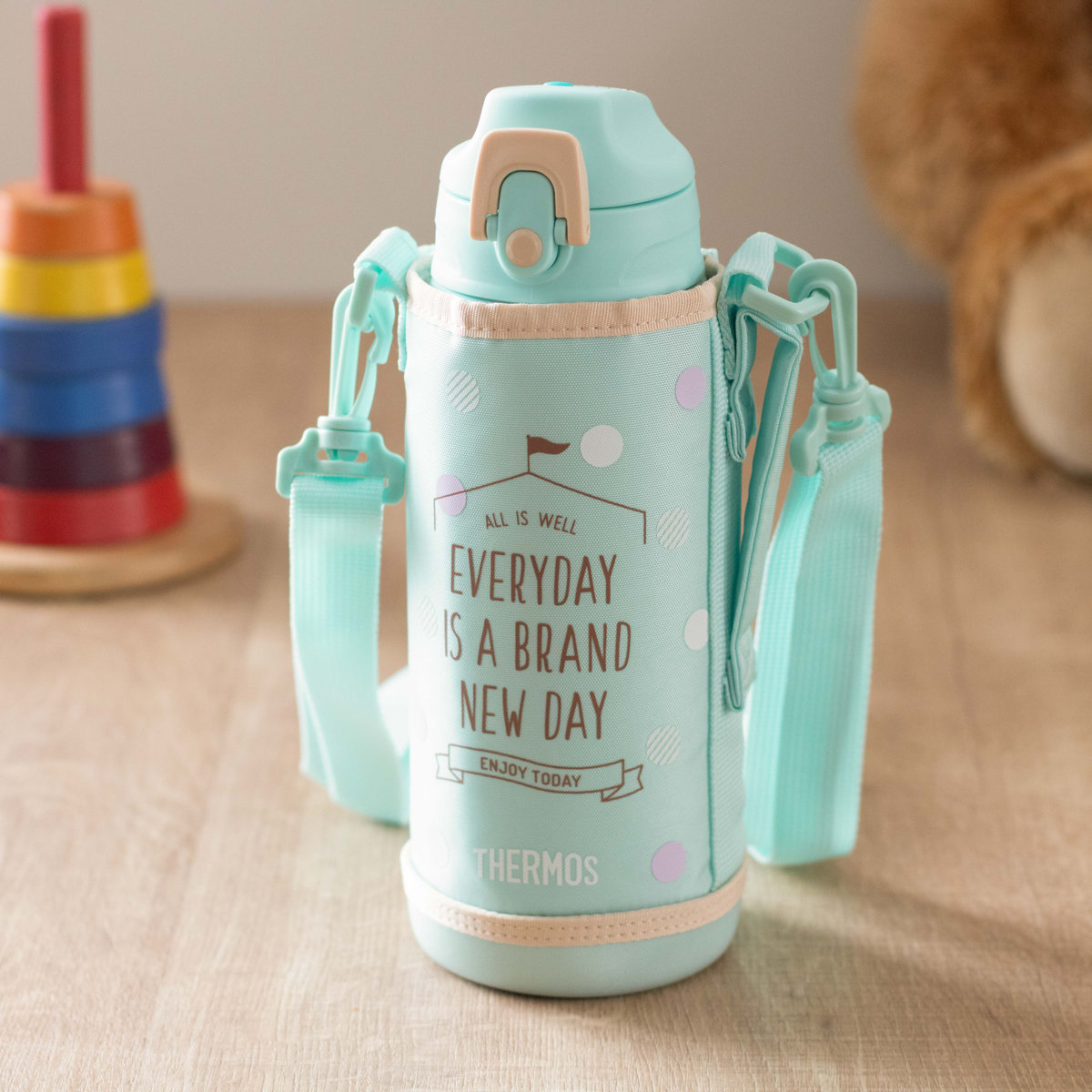 THERMOS（サーモス） 水筒 800ml 真空断熱2ウェイボトル FJJ-802WF