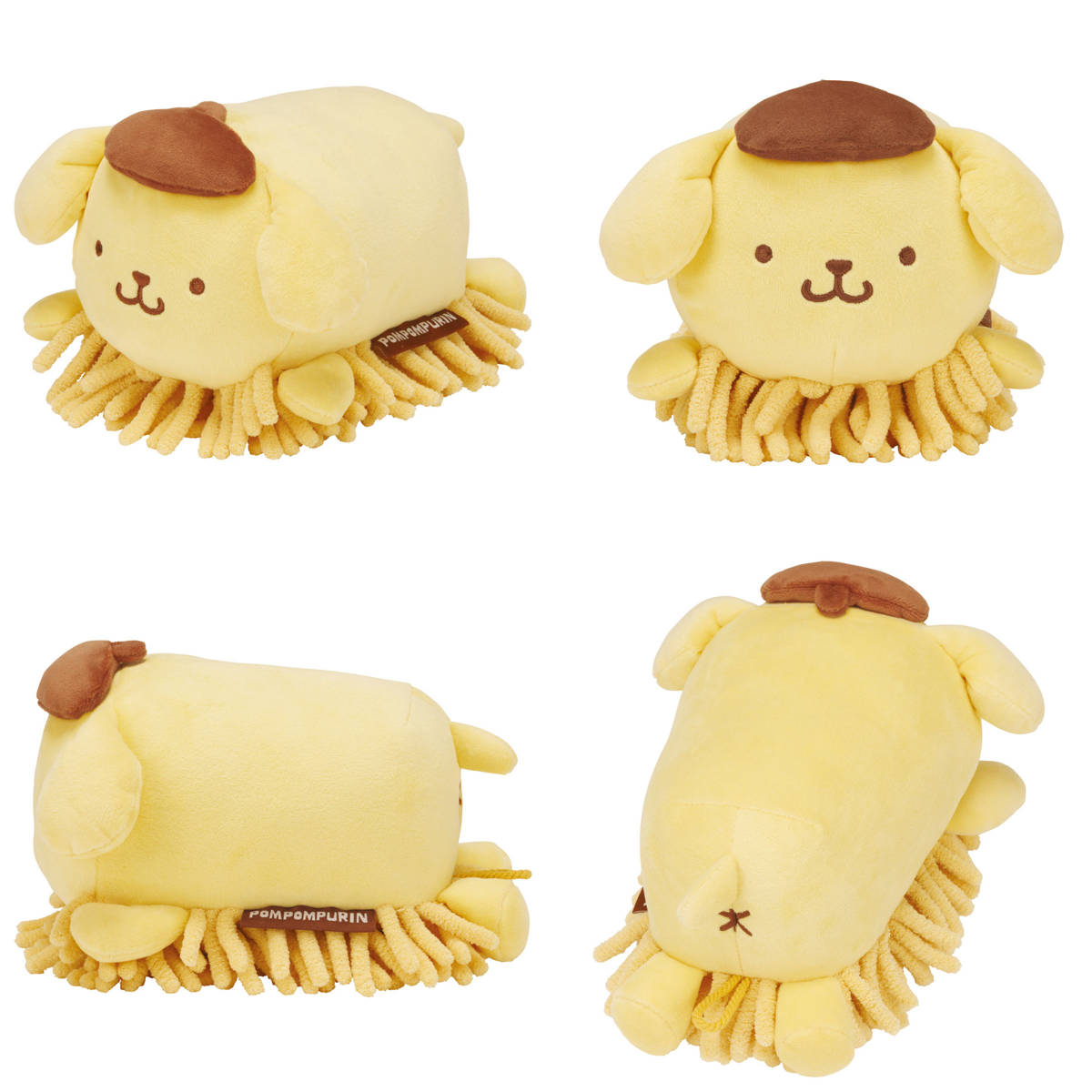 ポムポムプリン　モミモミぬいぐるみ スケーター ぬいぐるみモップ 掃除 ポムポムプリン （ ハンディモップ