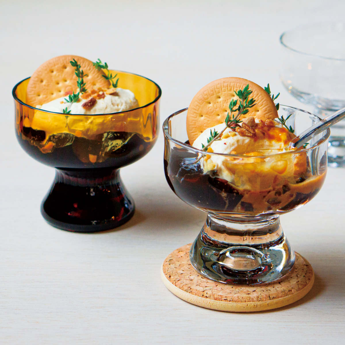 廣田硝子 グラス BYRON サンデー アンバー クリア モール （ ガラス