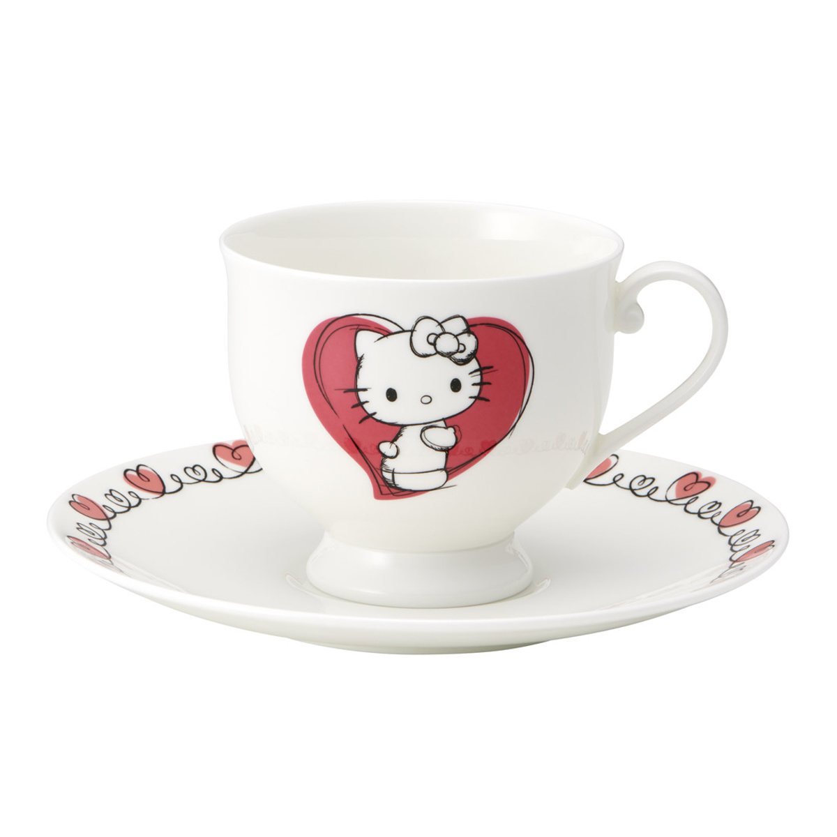 スケーター カップ＆ソーサー サンリオ （ ハローキティ マイメロディ