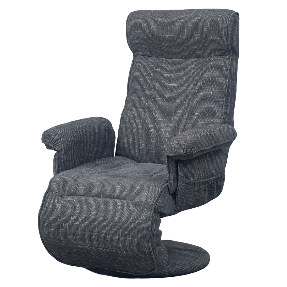 高座椅子 ハイバックタイプ 回転 昇降式 座面高42〜48cm ジネシー