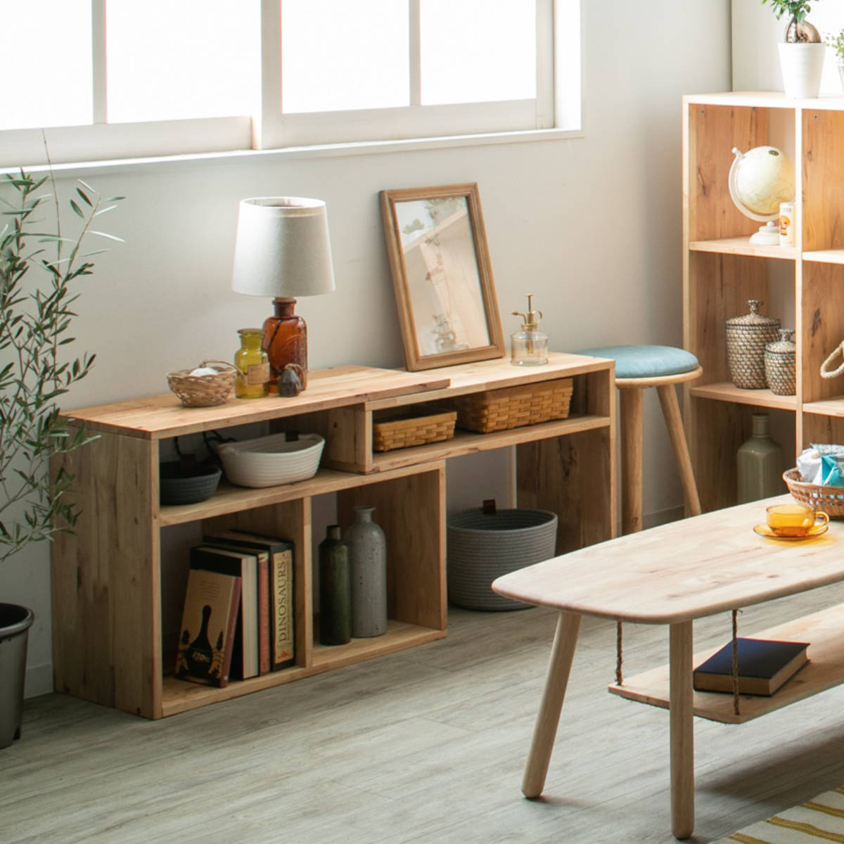 天然木無垢材のコーナーテレビボードのおすすめ人気商品一覧 通販