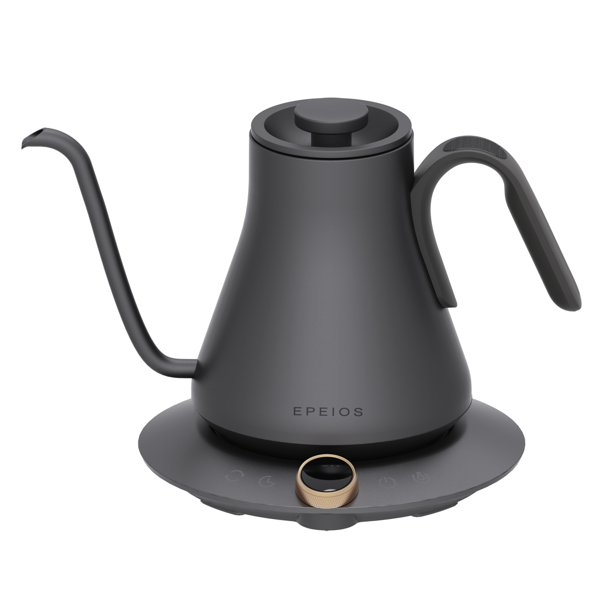 【開封済・未使用】EPEIOS 電気ケトル ドリップケトル コーヒー ブラック EPEIOS ドリップケトル ブラック （ エペイオス 900ml