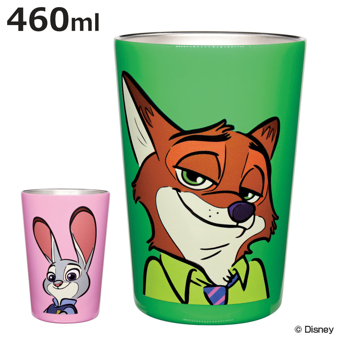 大西賢製販 タンブラー 460ml ズートピア ステンレスタンブラー