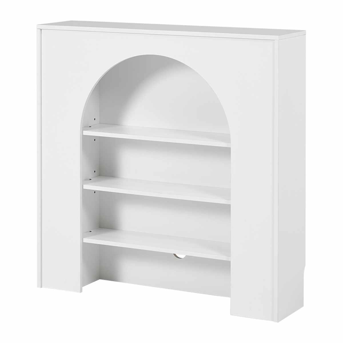 マントルピース 幅80cm 完成品 可動棚 （ オープンラック 棚 ラック