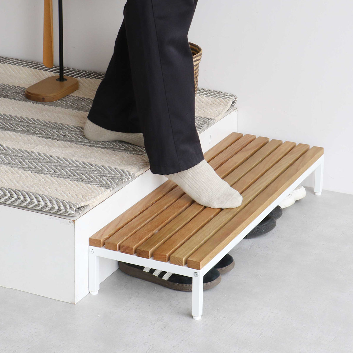 踏み台 玄関 Entrance Stage 90cm （ 玄関台 玄関ステップ ステップ台