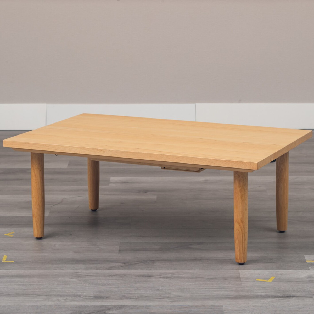 こたつテーブル 長方形 幅100cm ケイプ （ こたつ コタツ テーブル 机 リビング ローテーブル センターテーブル 木製 天然木 1〜2人用 ）_11