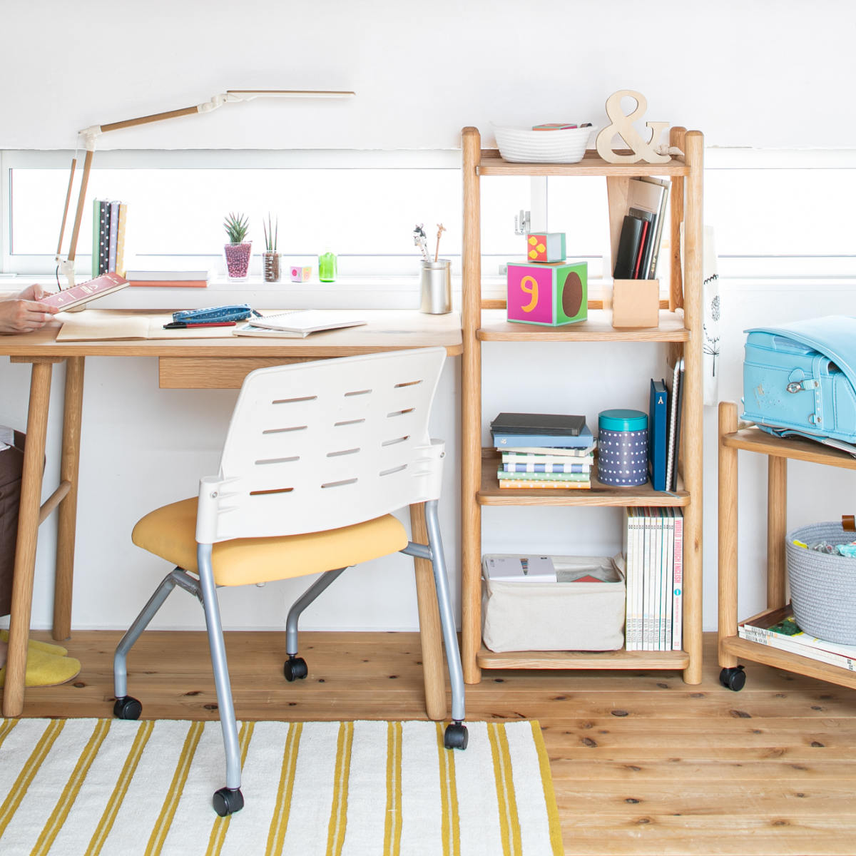 オープンラック 幅50cm 高さ115cm 書棚 パルレ （ ラック 棚 シェルフ