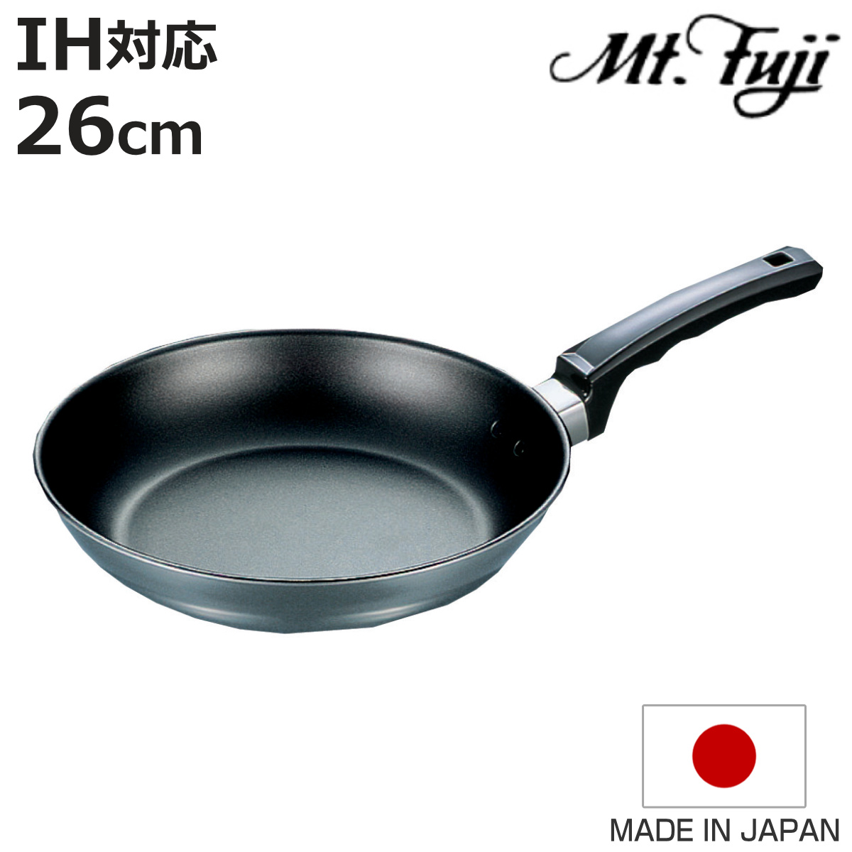 フライパン 26cm IH対応 フライパンDX フジノス 日本製 （ ガス火対応 