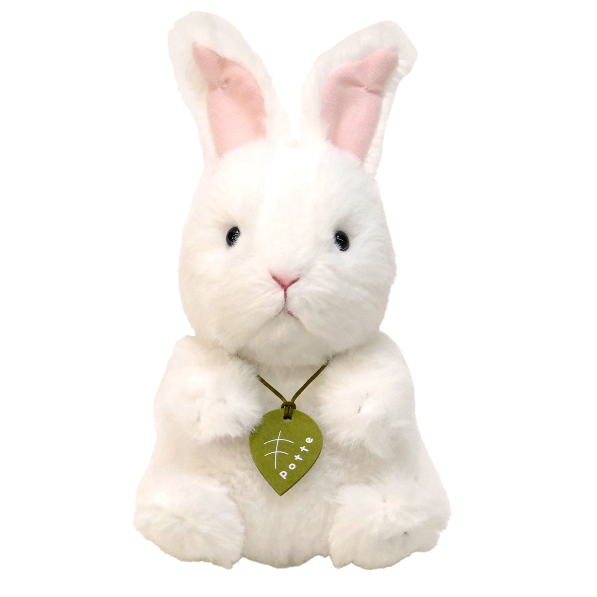 ぬいぐるみ potte アンゴラウサギ ( ヌイグルミ 動物 うさぎ ウサギ 手のひらサイズ ふわふわ 雑貨 インテリア アニマル プレゼント かわいい )