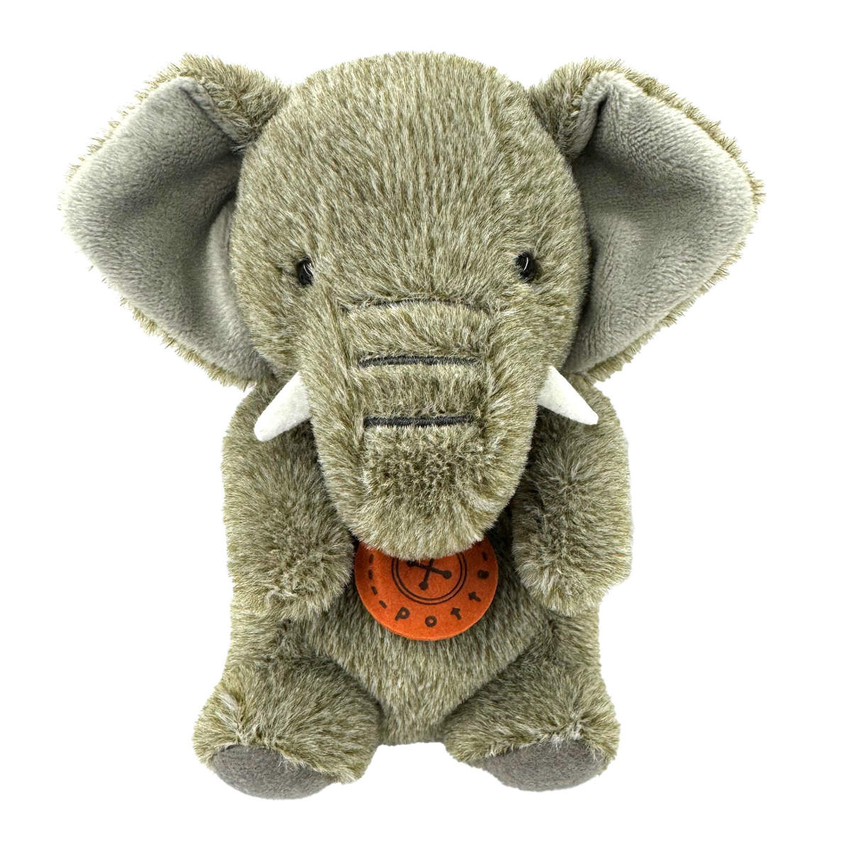 ぬいぐるみ potte ゾウ （ ヌイグルミ 動物 ぞう 象 手のひらサイズ ふわふわ 雑貨 インテリア アニマル プレゼント かわいい ）