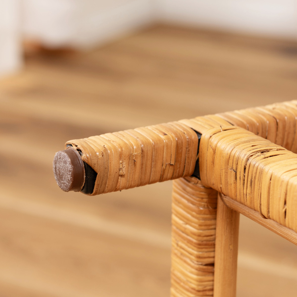 東谷 籐 オープンラック 幅50cm 3段 強化ガラス （ ラック