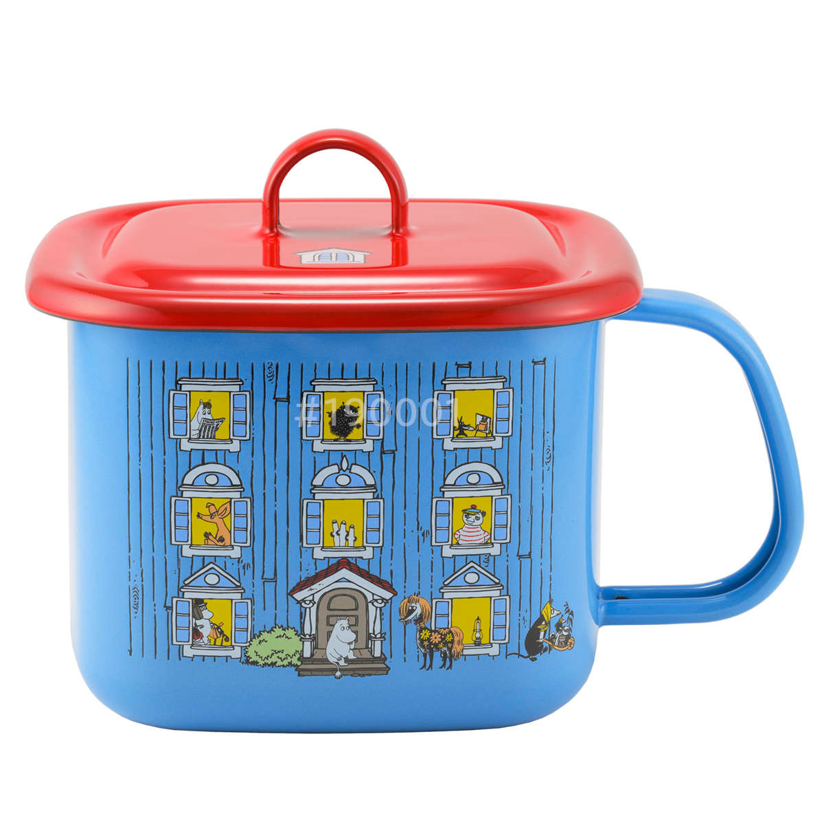 富士ホーロー 保存容器 ホーロー ムーミンハウス キューブクック 角型