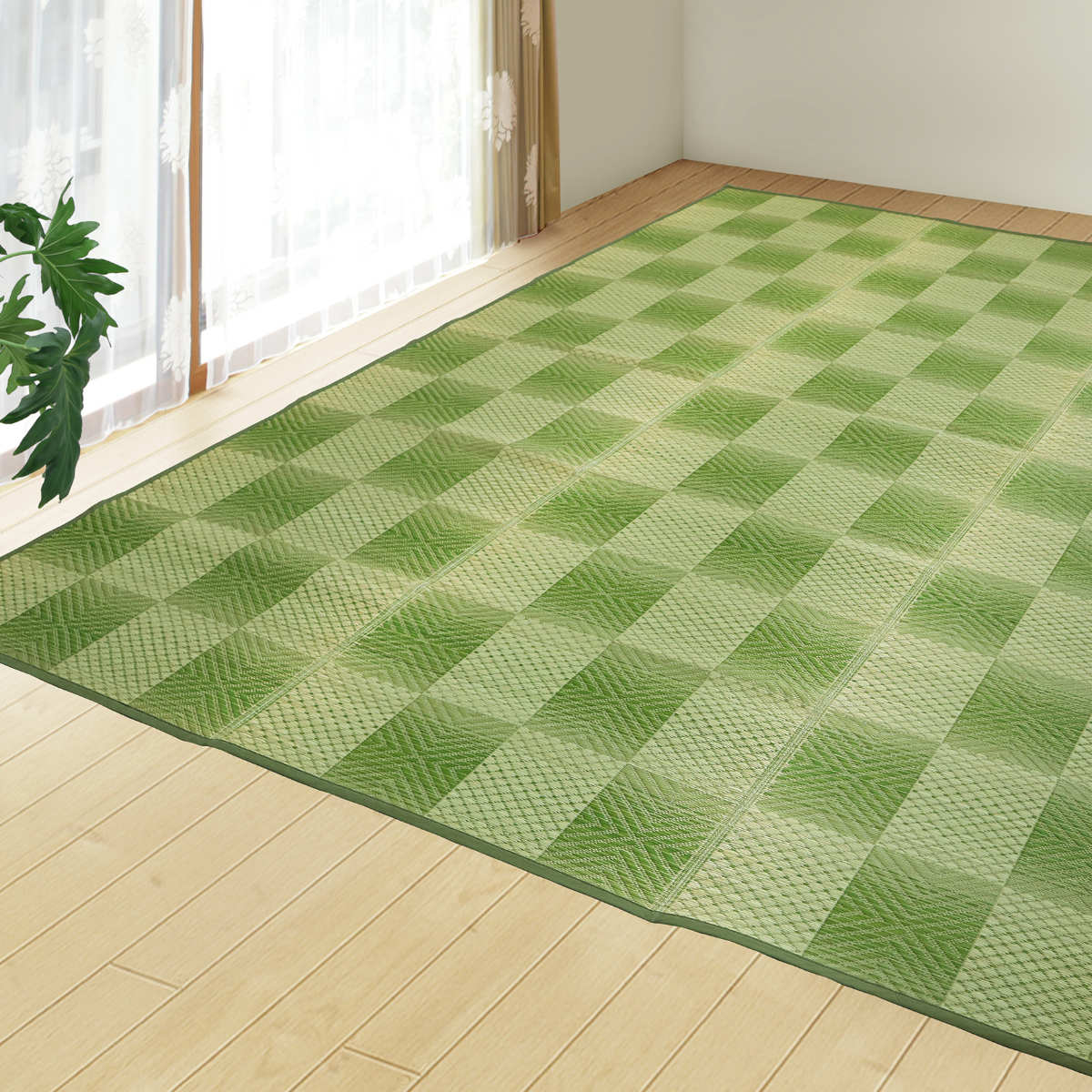 い草ラグ 本間 6畳 三条 286×382cm 紋織 花ござ （ い草マット い草カーペット カーペット ラグ ござ ）_13