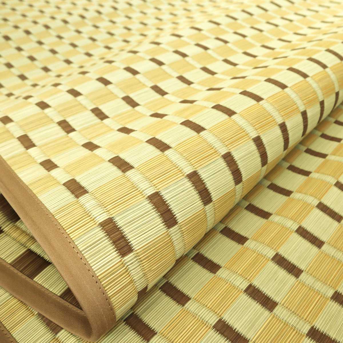 い草ラグ 江戸間 6畳 涼風 261×348cm 掛川織 花ござ （ い草マット い草カーペット カーペット ラグ ござ ）_15