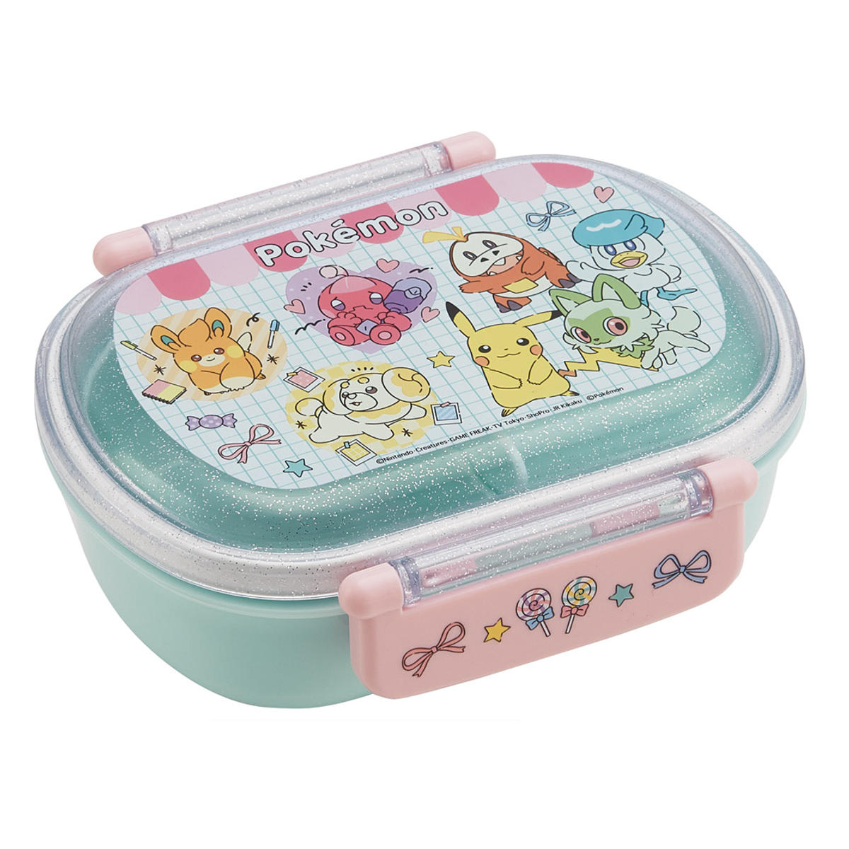 スケーター 弁当箱 360ml 抗菌ふわっとタイトランチ ポケモン