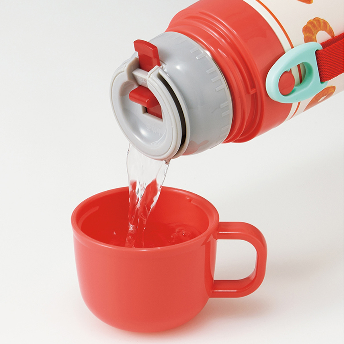 スケーター 水筒 470ml 430ml 超軽量コンパクト2WAYステンレスボトル