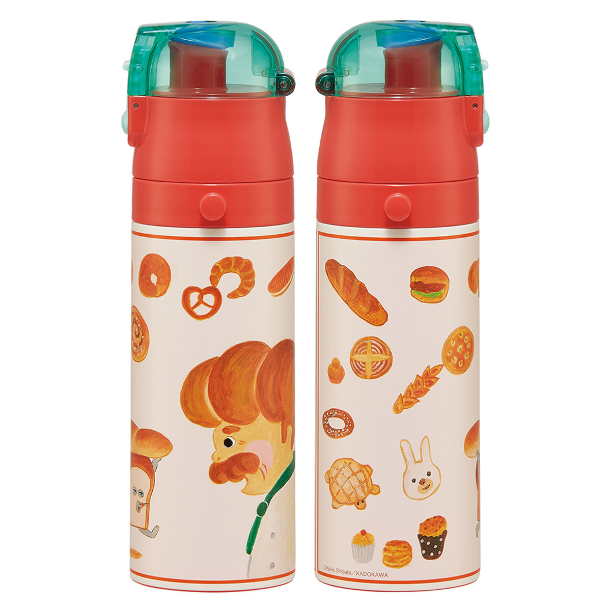 スケーター 水筒 470ml 430ml 超軽量コンパクト2WAYステンレスボトル