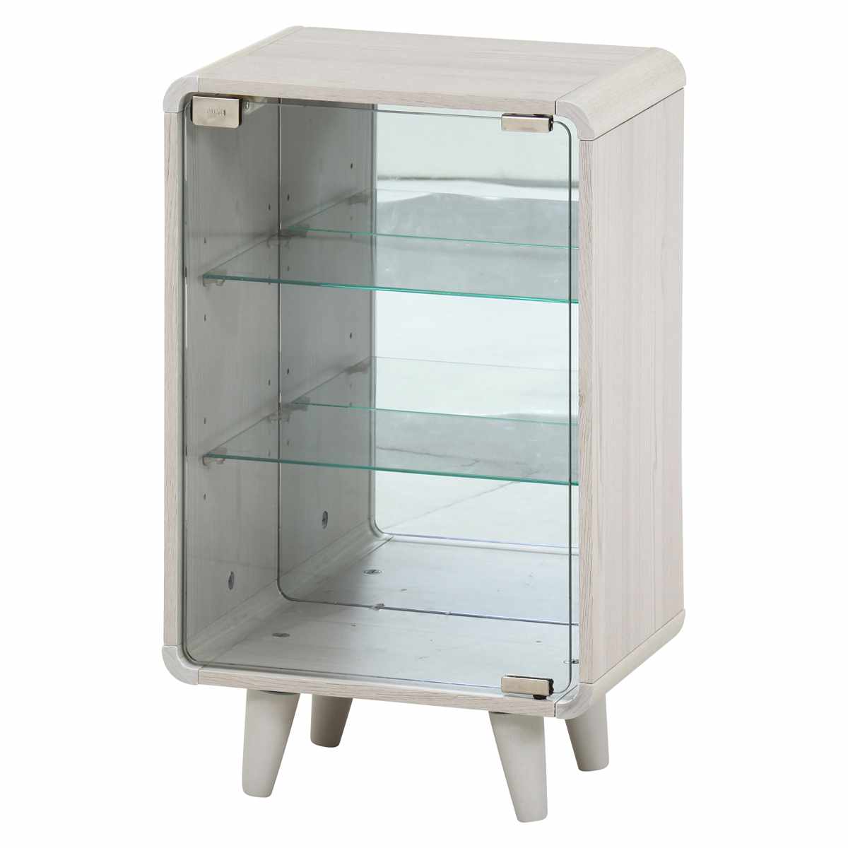 不二貿易（Fuji Boeki） コレクションシェルフ 幅36cm 3段 ガラス扉