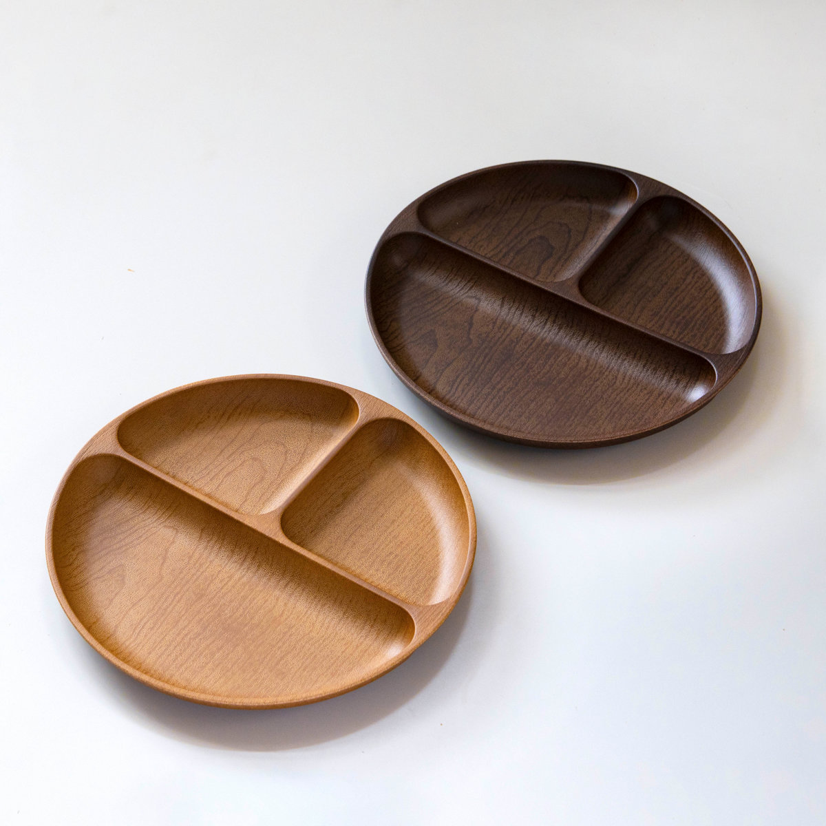 カノー ランチプレート Woody （ 電子レンジ対応 食洗機対応 日本製