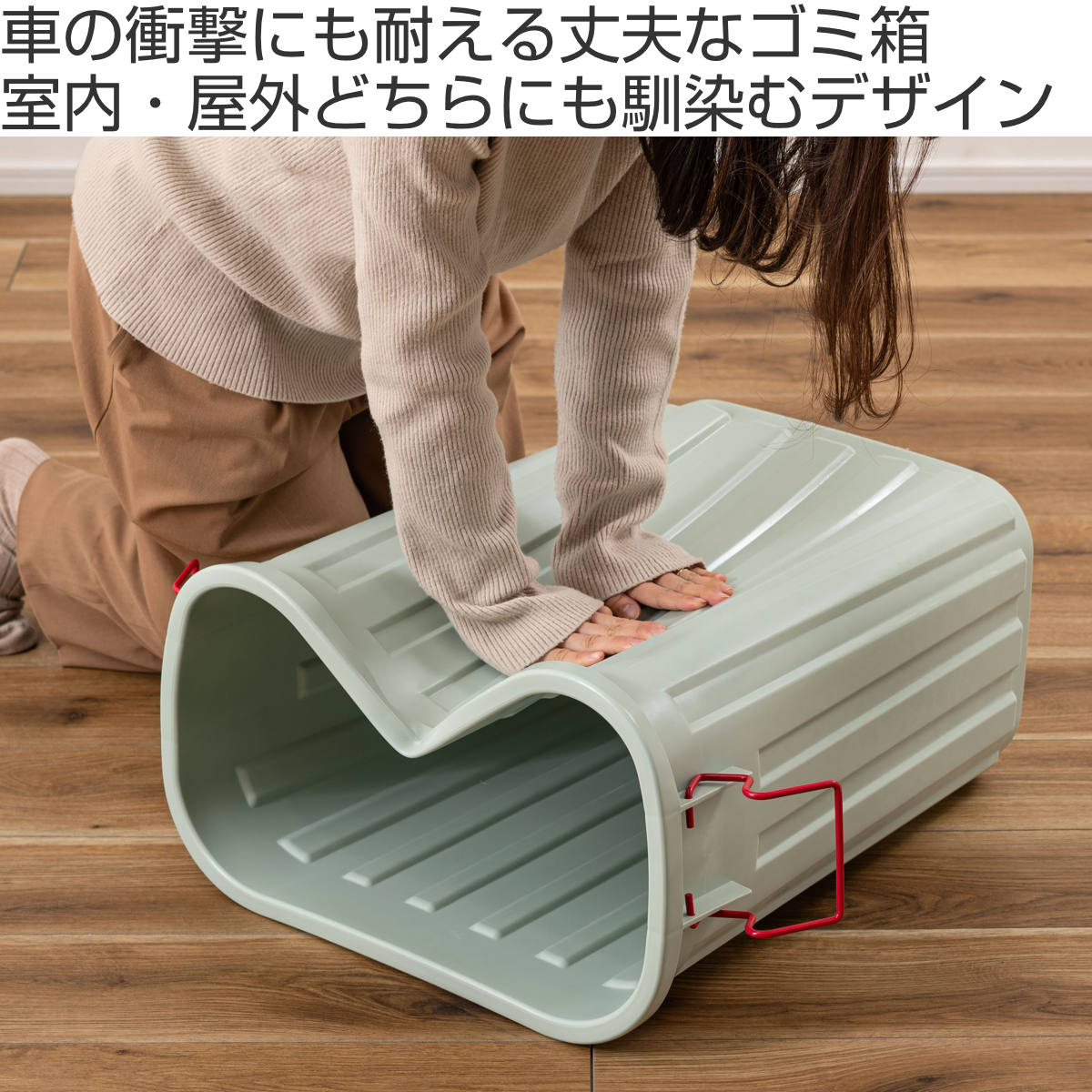 ゴミ箱 タフカン 60L 大容量 屋外 日本製...の詳細画像1