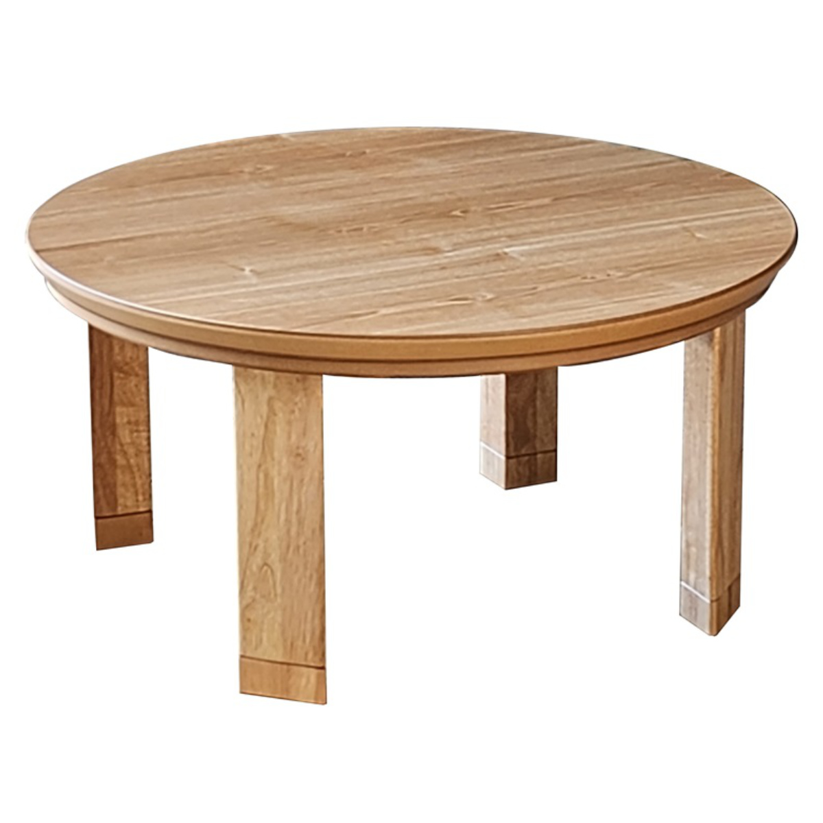 こたつテーブル 継ぎ脚 円型 直径80cm マリン （ こたつ テーブル