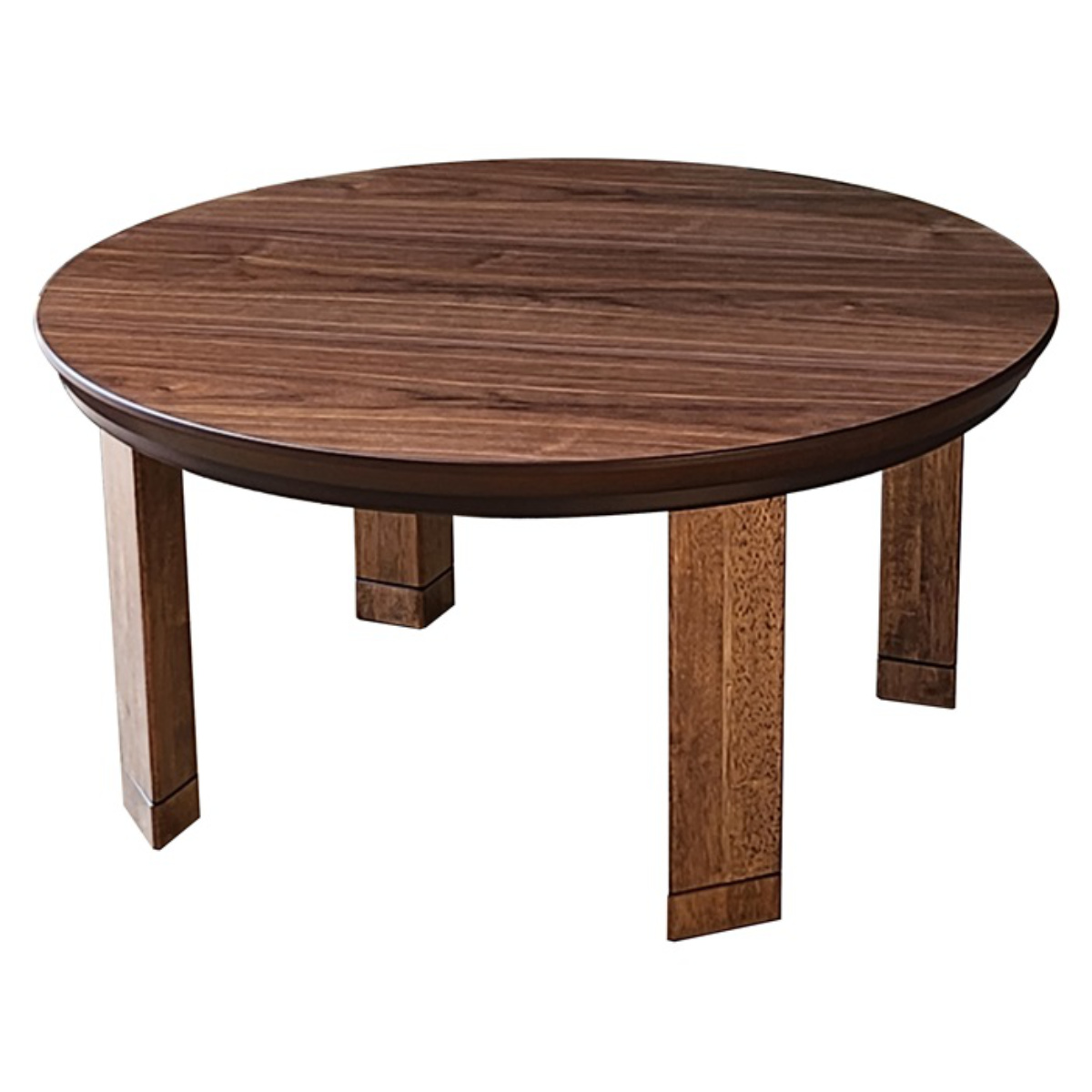 こたつテーブル 継ぎ脚 円型 直径80cm マリン （ こたつ テーブル