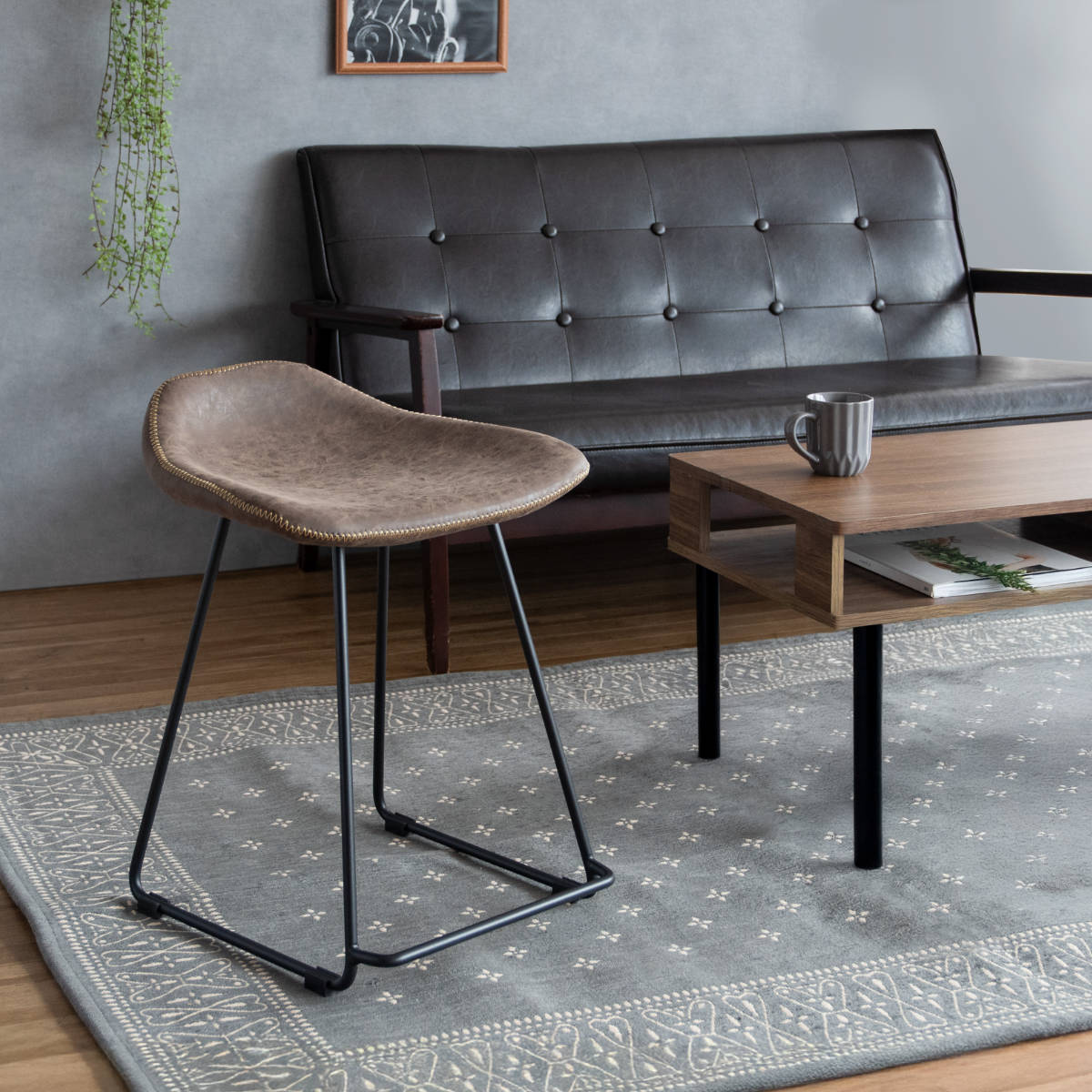 宮武製作所 スツール 座面高45cm Filant （ チェア 背もたれなし