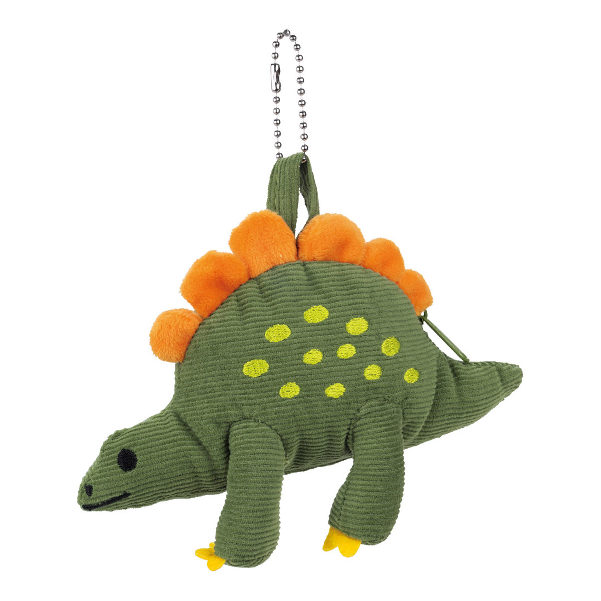 ポーチ ダイカット ミニポーチ ディノサウルス ピクチャー （ ぬいぐるみ キーホルダー ボールチェーン 人形 マスコット 小物入れ 小銭入れ 恐竜 子供 ）