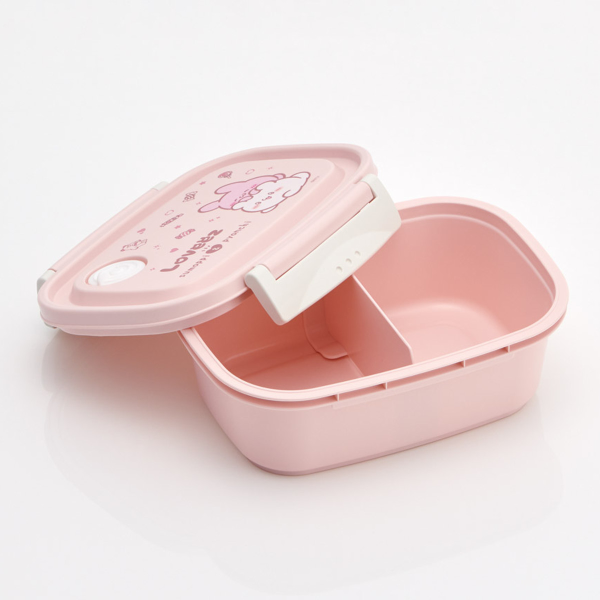 スケーター 弁当箱 550ml ラク軽弁当箱 M らぶい〜ず （ お弁当箱