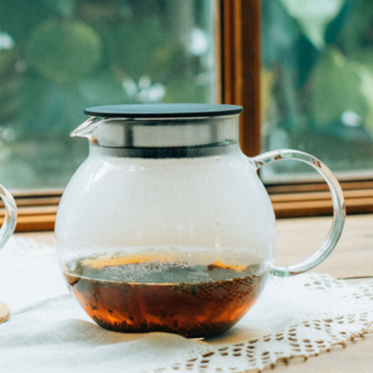 HARIO（ハリオ） ティーポット 600ml ジャンピングリーフポット