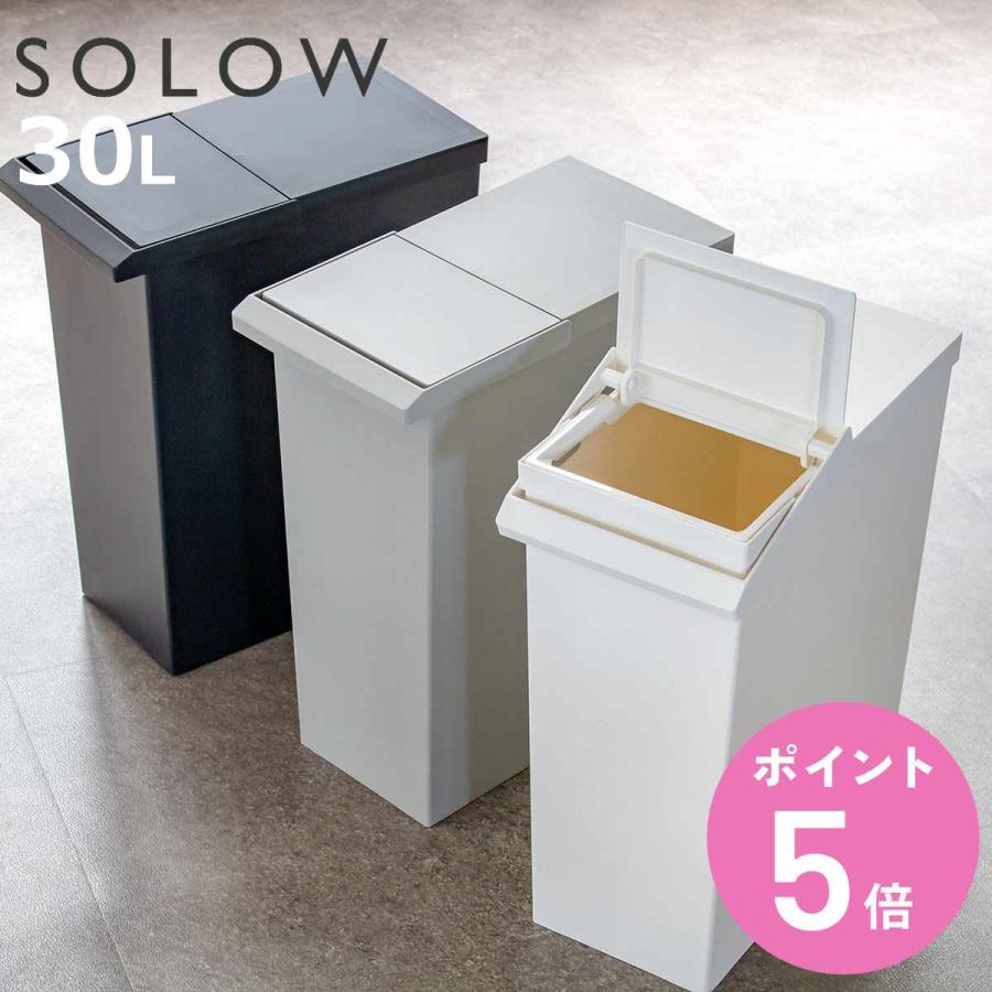 ���T�t�� SOLOW �I���Ŏg���� �X�����_�X�g�{�b�N�X ���o�[�I�[�v��30L �i ���ݔ� 30���b�g�� �\���E �_�X�g�{�b�N�X �I�� OK ���� �j