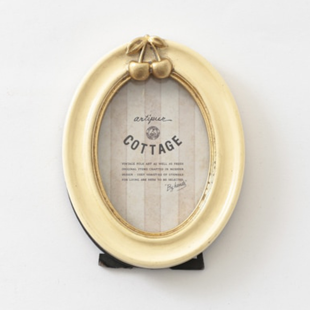 フォトフレーム チェリーオーバルフォトフレーム レジン （ 写真立て