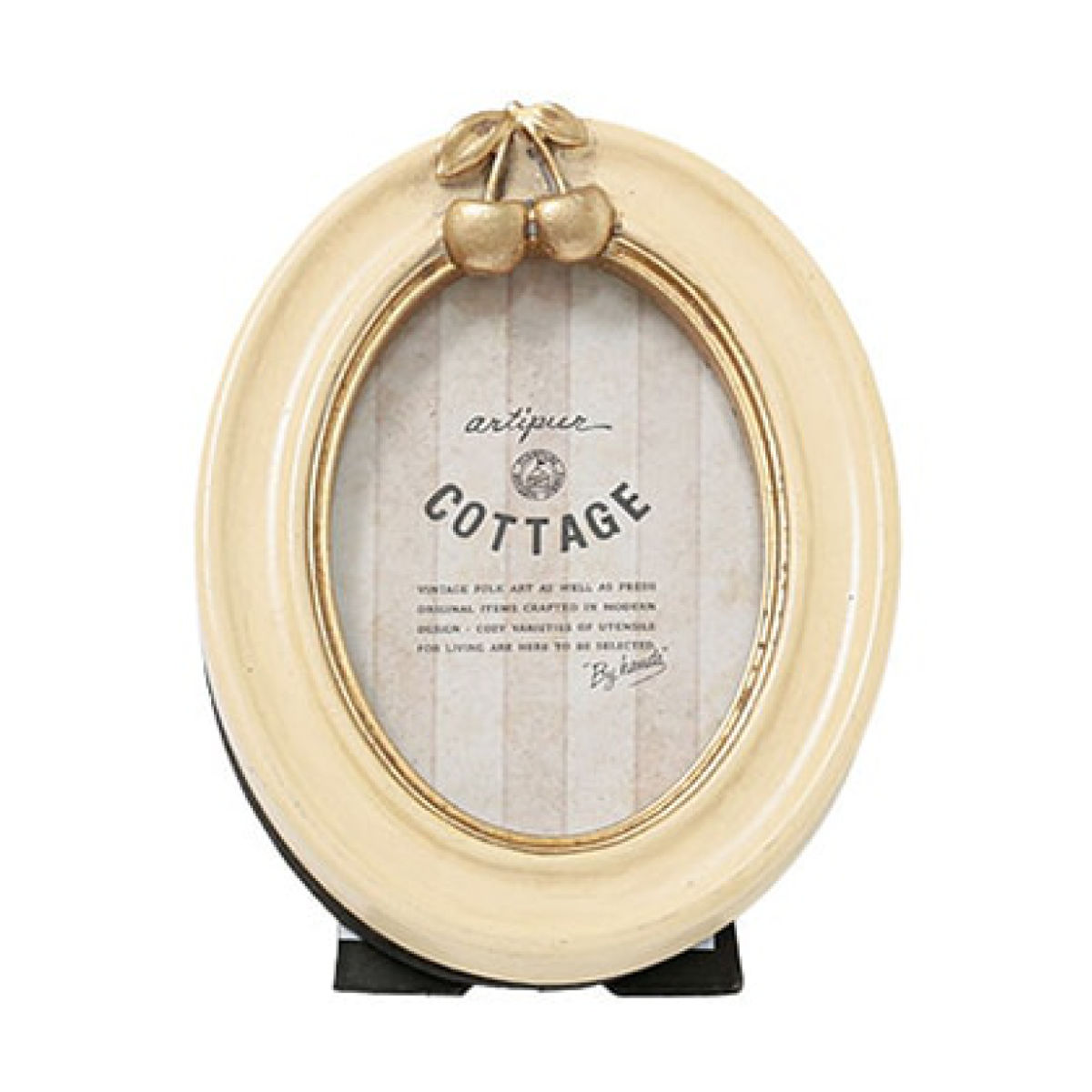 フォトフレーム チェリーオーバルフォトフレーム レジン （ 写真立て