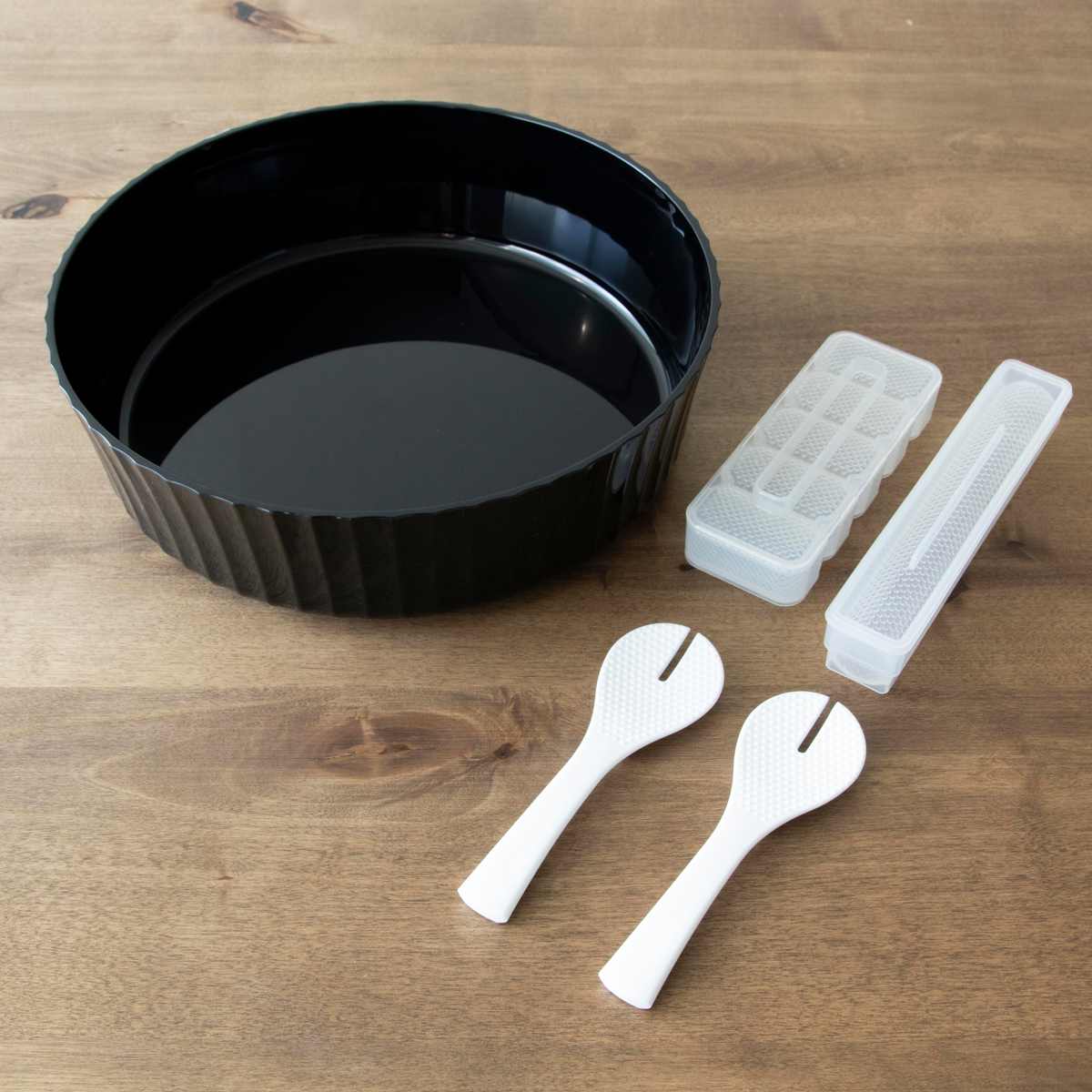 パール金属 寿司桶 おウチで楽しい プラスチック 四種の彩り寿司セット