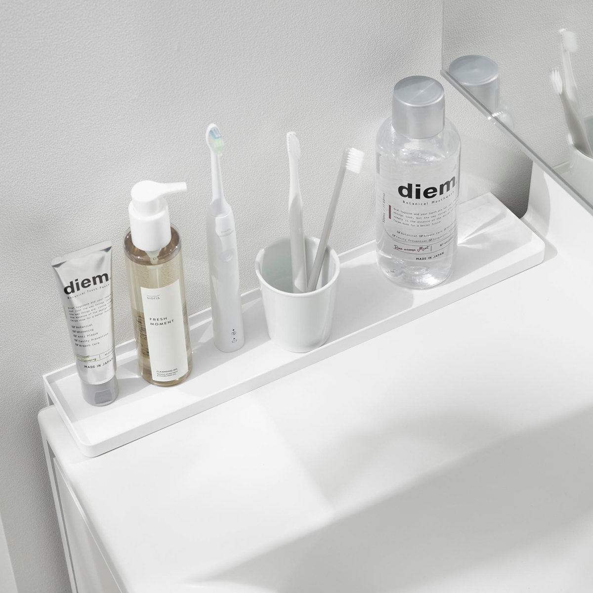 tower 山崎実業 洗面台横隙間トレー タワー （ 4903208101356 タワー