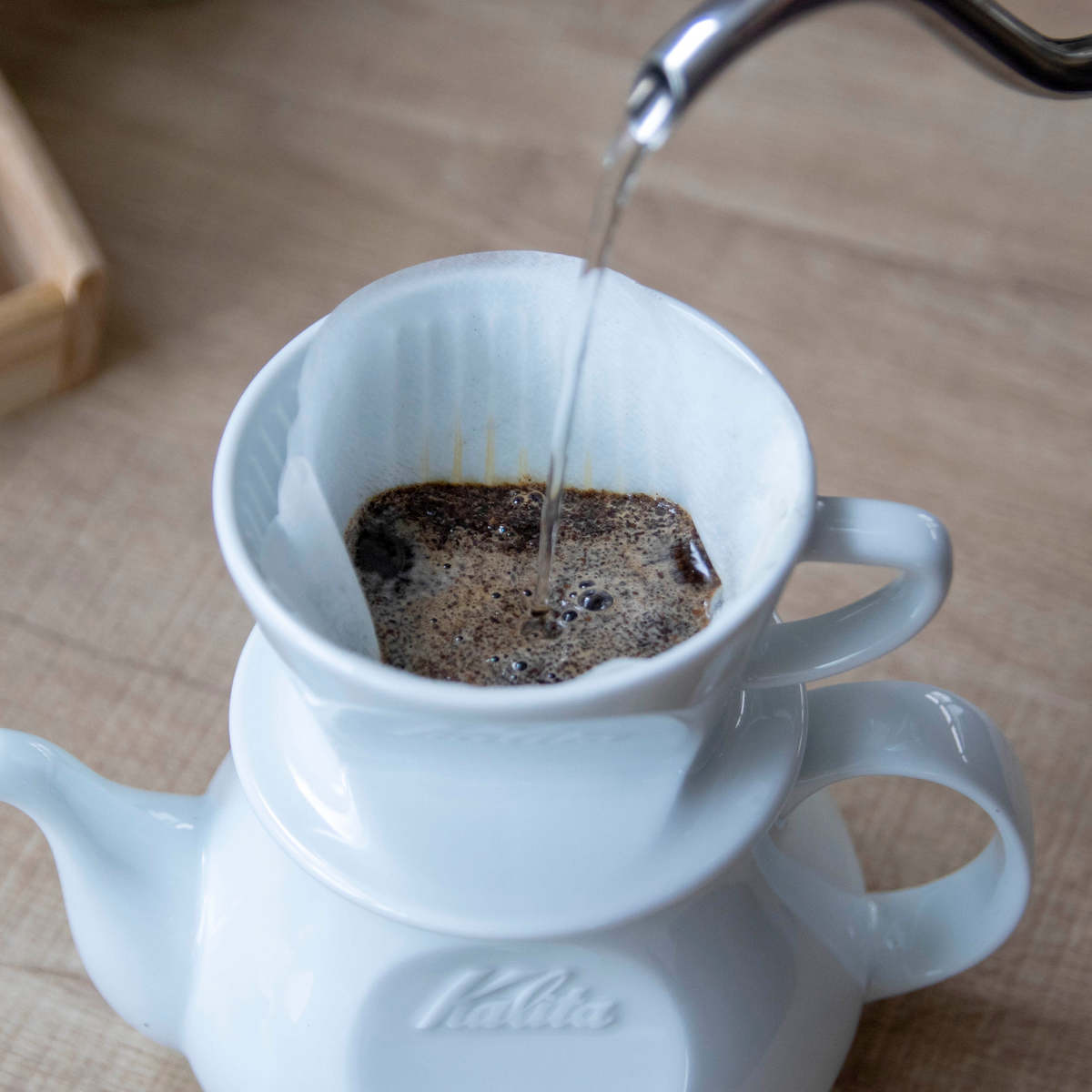 Kalita（カリタ） HA101 ドリッパー （ 1〜2人用 磁器 波佐見焼 日本製