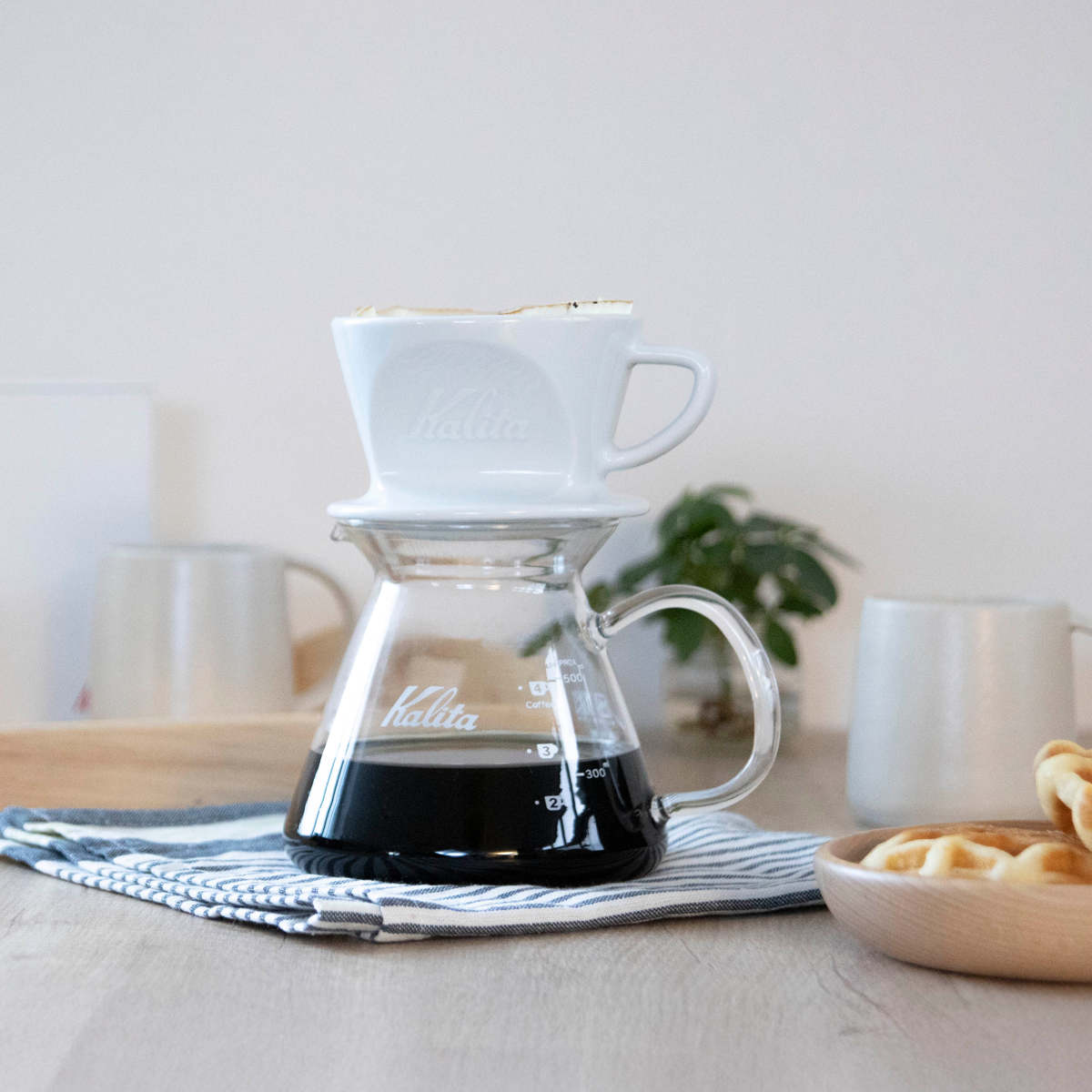 Kalita（カリタ） HA101 ドリッパー （ 1〜2人用 磁器 波佐見焼 日本製