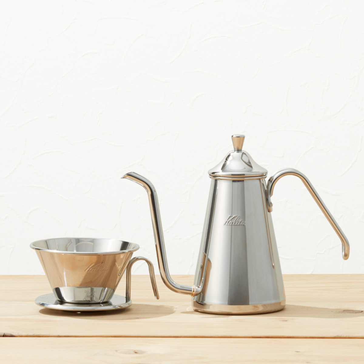 Kalita（カリタ） ドリッパー WDS-185 （ 2〜4人用 ステンレス 日本製