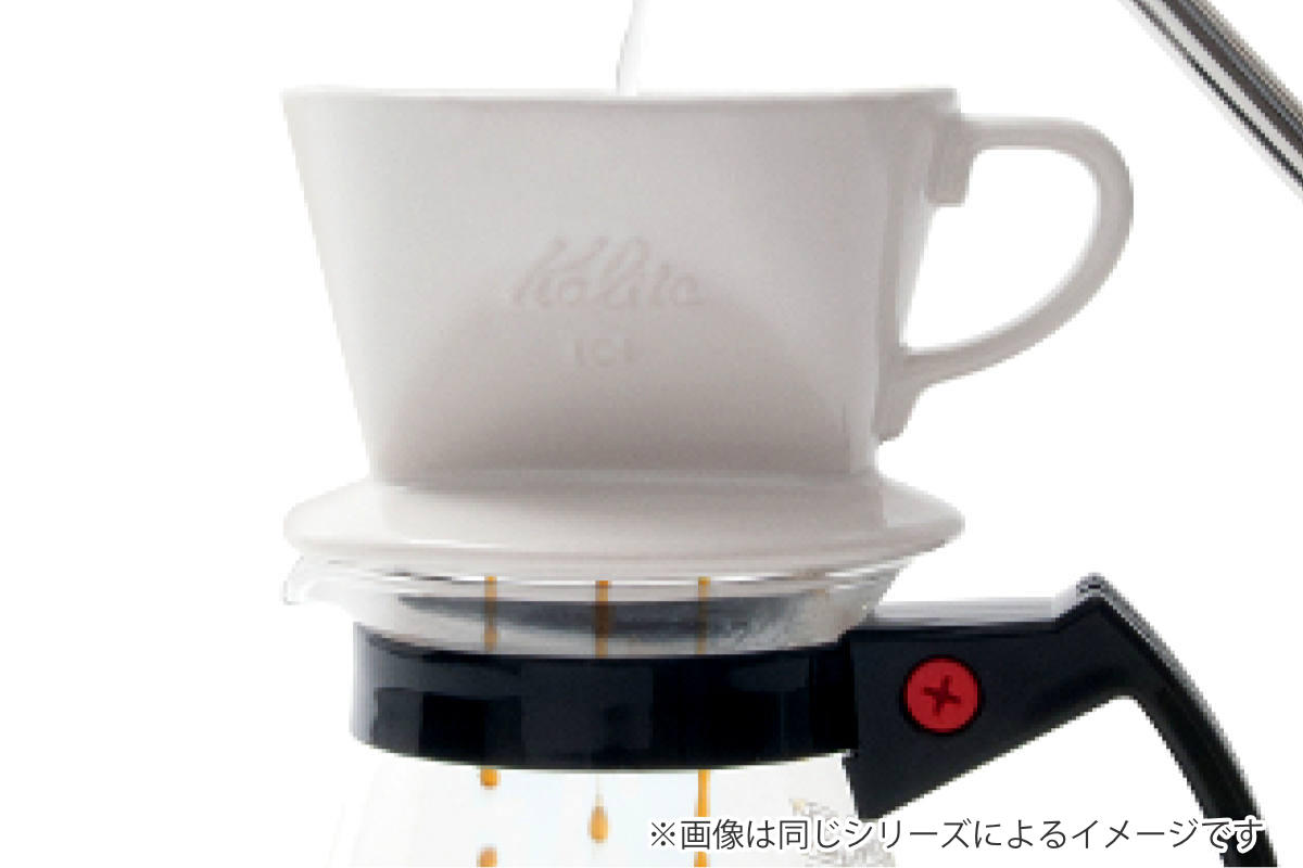 Kalita（カリタ） ドリッパー 101-ロト ブラウン （ 1〜2人用 陶器