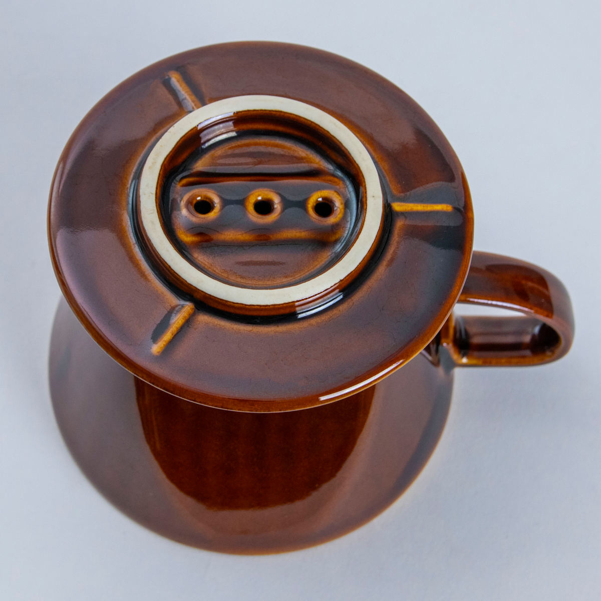 Kalita（カリタ） ドリッパー 102-ロト ブラウン （ 2〜4人用 陶器 三